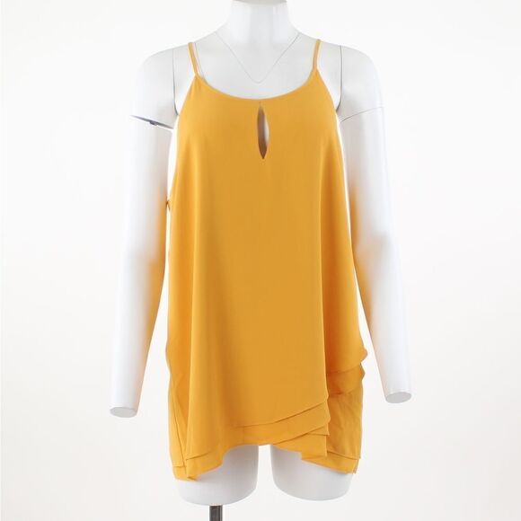 T Tahari Layered Halter Top - Picture 2 of 5
